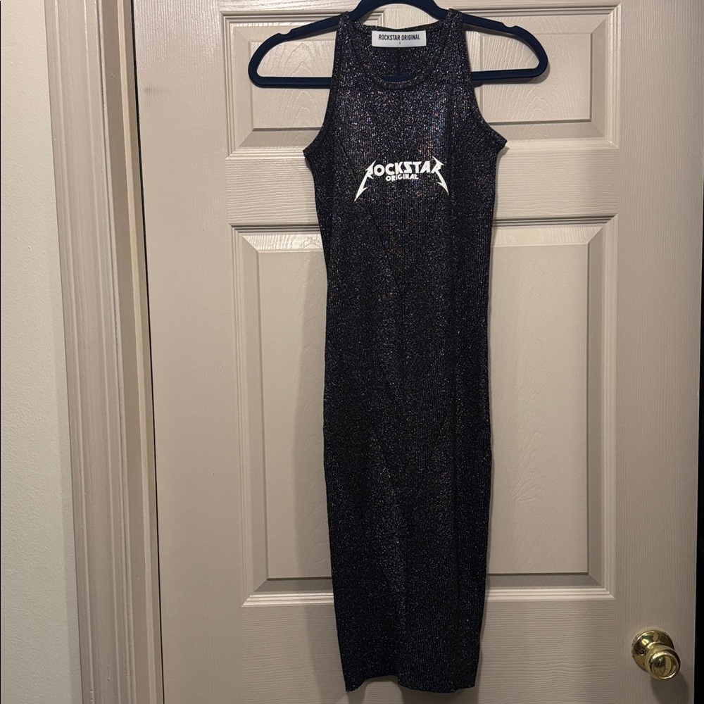 Rockstar Black Sweater Dress